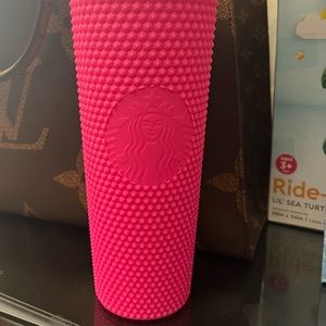 Pink venti Barbie pink tumbler